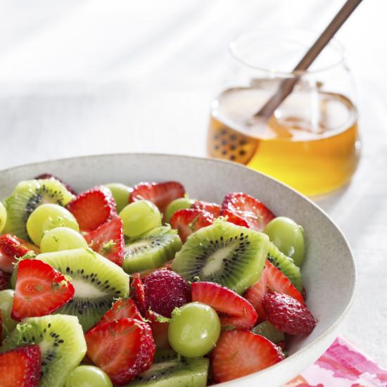 Honey Lime Fruit Salad